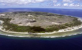 Nauru : une île ravagée par l'exploitation du phosphate. [AFP]