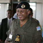 Frank Bainimarama – Premier ministre provisoire des îles Fidji [Reuters]