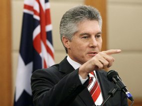 Stephen Smith, chef de la diplomatie australienne, les relations avec la Papouasie Nouvelle-Guinée n’ont jamais été aussi bonnes [Reuters: Jason Lee]