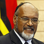 Le Premier ministre du Vanuatu, M. Edward Natapei, a pris la défense des îles Fidji à la tribune des Nations Unies. [Reuters]