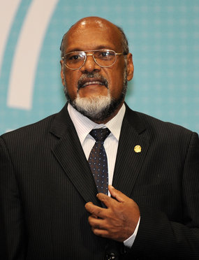 Privé de son mandat de député par le Président du Parlement, Edward Natapei reste Premier ministre de Vanuatu jusqu'au 8 décembre prochain. [Reuters]