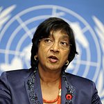 Navi Pillay, Haut-commissaire des Nations Unies aux droits de l'homme .Le Bureau du Haut-commissaire des Nations Unies aux droits de l'homme ait reçu un nombre important de plaintes à propos de l'Australie au cours de ces dernières années. [AFP]