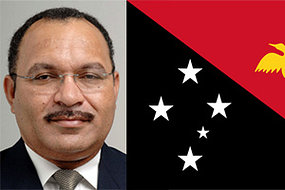 Peter O'Neil, nouveau Premier ministre de la Papouasie Nouvelle-Guinée, ancien Ministre du Trésor dans le gouvernement de Michael Somare. [ABC]